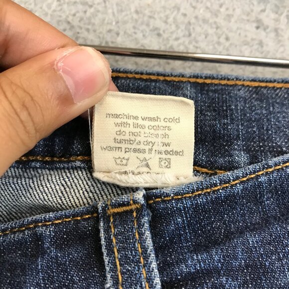 John Varvatos USA Men's Button Fly Straight Legs Jeans size 32 - Picture 7 of 12